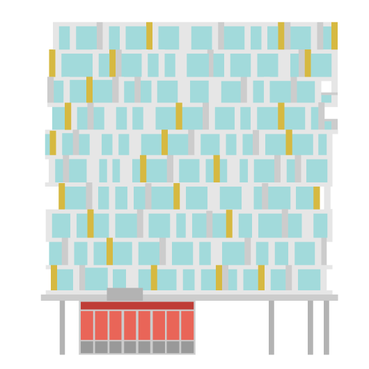 graphic of building